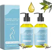 Body Oil Caramel Vanilla,caramel Vanilla Body Oil (2pcs)