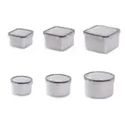 Drain Basket for Storage Convenient Refrigerator Preservation Box with Lid