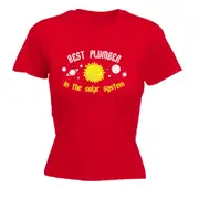 Best Plumber Solar System - Funny Novelty Womens T-Shirt T Shirt Tshirt
