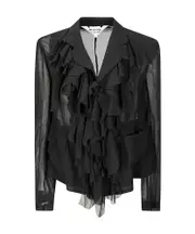 Comme des Garçons Comme des Garçons Ruffled Shirt M black