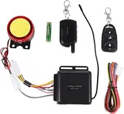 JECOMPRIS 1 Set Way Motorcycle Alarm System with Remote Engine Start Theft Security Device for Motorbike Vibration Alarm Loud Sound Easy Installation Emergency Flashing Lights