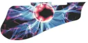 Pickguard Pick Guard 5120 Graphical Graphic Guitar Plasma Ball