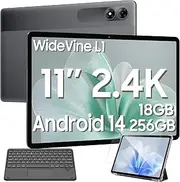 Blackview Tab9WiFi 11 Inch, Android 14, 18GB RAM 256GB ROM/2TB TF, 5G WiFi, 8200mAh, 8MP+13MP, Widevine L1, GMS, Face ID, Octa-Core, Includes Tempered Film and Case