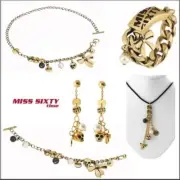 Authentic MISS SIXTY Ladies Fashion Jewelry Vintage Set Collection