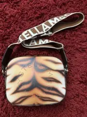 STELLAMcCARTNEY Mini Camera Bag Leopard print Shoulder Bag