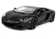 Bburago 1:18 Lamborghini Aventador LP700-4 Diecast MODEL Racing Car Black NIB