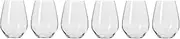 [Krosno] Harmony Stemless Wine Glass 560ML 6pc Gift Boxed