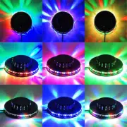 5W LED RGB Auto Rotating Sunflower UFO Stage Light Bar Disco Dancing Party Clubs