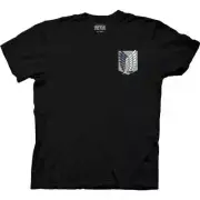 Attack on Titan Survey Corps Adult T-Shirt Size S