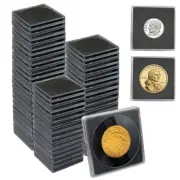 60 Pack Coin Holders for Collectors, Coin Collection Supplies, Silver Dollar ...