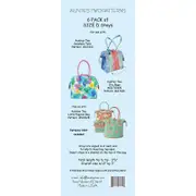 Bag Stays Size D by Aunties Two Patterns 6 Stays Included 17 Inch