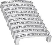 Crystal Bar handle Furniture handle Cupboard Drawer 10 pieces