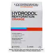Hydrodol Rehydration Orange Sachets 10 x 6g