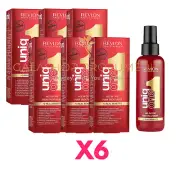 X6 New Revlon Uniq One 150 ML Repair Dry Hair Damaged Treatment