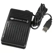 USB Single Foot Switch Pedal Control Pre-Program Key Mouse For Keyboard PC