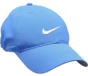 NEW NIKE Adult Unisex Golf Tech Swoosh Adj. Tennis Hat/Cap-Photo Blue 518015-406