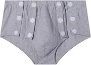 Adult Snap Closure Bedridden Patient Pants,Hook and Loop Soft Cotton Tear Away Pants for Men, Hospital Pants for Home Care/Post Surgery/Dialysis/Elderly/Fracture/Disability/Rehab