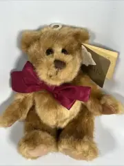 2000 Dakin Baby Bears | Raymond - Rare Brown Bear With Bow tie 9”
