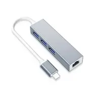 CHB013 3 ports USB3.0 Hub 5Gbps Gigabit Network Port RJ45 Adapter USB Hub Extender Extension Connector