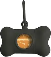 United Pet MG1801NE Bon Ton Classic 2nd Life Dog Waste Bag Dispenser, Black