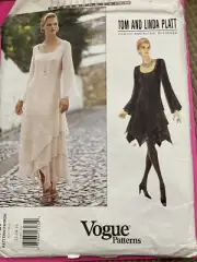 Vogue Patterns 1737 Sewing Pattern sz 12-14-16 Women's Dress Tom & Linda Platt