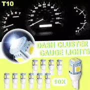 NEW Dash Cluster Gauge White SMD LED LIGHT BULBS KIT For 95-98 Chevy Silverado