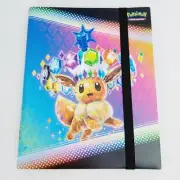 Pokemon TCG Prismatic Evolutions Eevee 9 Pocket Binder Eeveelutions Card Holder