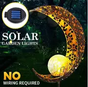 Solar Lights Outdoor Garden Decor Path Patio Solar Lights Moon Lamp Waterproof