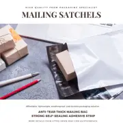 200x Poly Mailer Courier Bag #01 190 x 260mm Self Sealing P01 Mailing Satchel