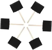 Pcs Wooden Handle Sponge Painting Brush Boys and Girls Art Sponges Set for DIY Stair Cleaning