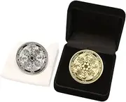 Physical Cardano Coin Set with Velvet Box Commemorative ADA Collector Gifts for HODL Fan