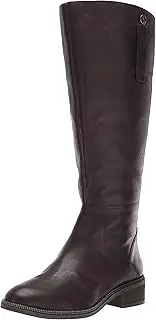 [Franco Sarto] Women's Becky Wide Calf Knee High Boot, Brown, 5 M US