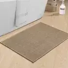 Bathroom Rugs Mat 24X17, Ultra Thin Non Slip Bath Mat Small Quick Dry Absorbent