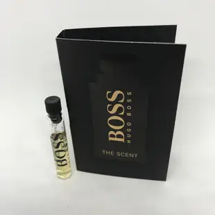 【現貨】 HUGO BOSS 紳士 BOSS THE SCENT 男性 淡香水 試管香水 1.5ml