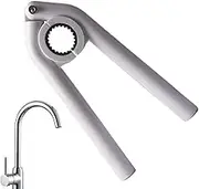 Faucet Wrench - Faucet Aerator Wrench | Nozzle | Sink Nozzle Installation | Tap Spanner Nonslip Aerator Installer Ergonomic Replacement Tool for Bathroom, Kitchen, Toilet,