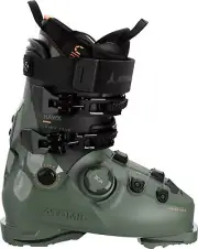 Atomic Hawx Prime 120 S BOA GW Men's Alpine Ski Boots, Army Green/Black, M27/27.