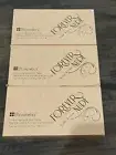 Lot of 3 BH Cosmetics Forever Nude Contour Highlight Blush Palette Lt Med (O5)