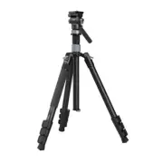 SmallRig 63" Video Tripod Stand Carbon Fiber Tripod Monopod Travel Tripod Kit