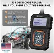 OBD2 / EOBD Diagnostic Tool Automotive Car Computer Code Reader OBDII Scanner