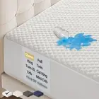 100% Waterproof Mattress Protector, Queen, Fitted Sheet with Stretchable Pock...