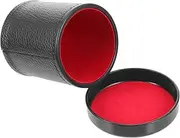 GARVALON Game Dice Cup Silent Shake Cup with Decorative Base Ktv Dice Cups Compact Dice Holder for Parties Bar Entertainment Family Gatherings