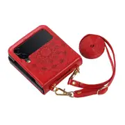Samsung folding embossed phone case for Galaxy Z Flip 3