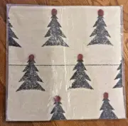NEW 18” SQ Pottery Barn Christmas Tree Pom Pom Topper Pillow Cover NIP 4608420