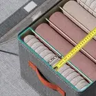 Clothes Storage Box Waterproof Classified Storing Closet 6/7/9 Grids Pants