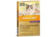 Advocate Cat 4kg & Over Purple Spot On Flea Wormer Treatment 1 Pack