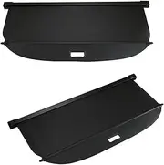 MEXWLOP Trunk Cargo Cover, for Hyundai, for Creta Cantus GS 2014~2019, Rear Tray Luggage Safety Shield Curtain Partition Privacy Accessories Retractable Trunk Shelf(Leather)