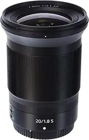 Nikon NIKKOR Z 20mm F/1.8 S Lens