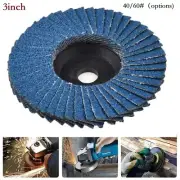 Professional Sanding Discs for Angle Grinder 3in 40 Grinding Wheel Flap Discs