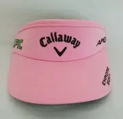 CALLAWAY 2016 Women Golf Visor Pink Apex Epic Odyssey ChromeSoft AdjustableStrap