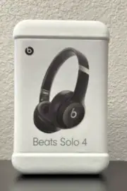 Beats Solo 4 True Wireless On-Ear Headphones - Matte Black NEW SEALED